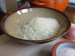 White Rice and Onion